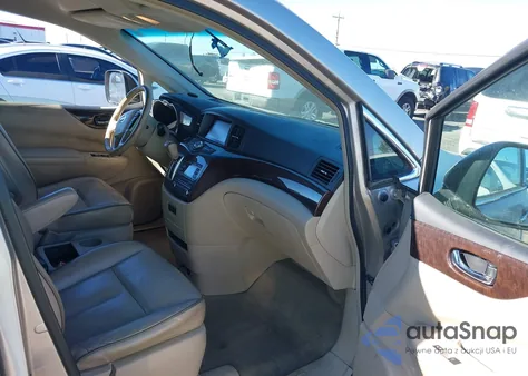 2011 Nissan Quest Sl from USA, damaged, VIN JN8AE2KP2B9008213